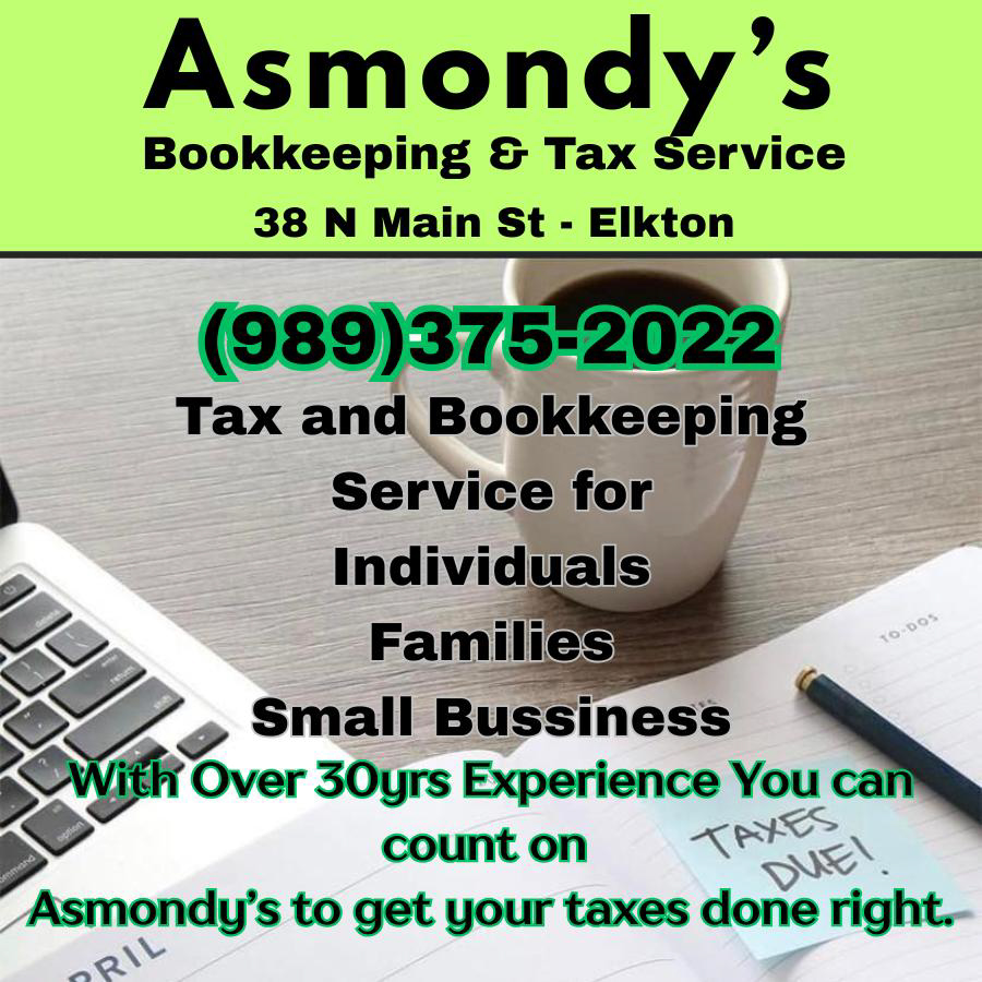 Asmondys Bookkeeping
